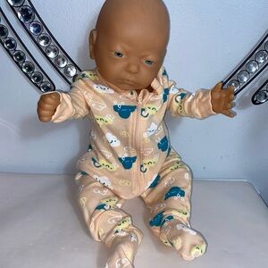 Vintage rubber newborn boy anatomy correct squishable